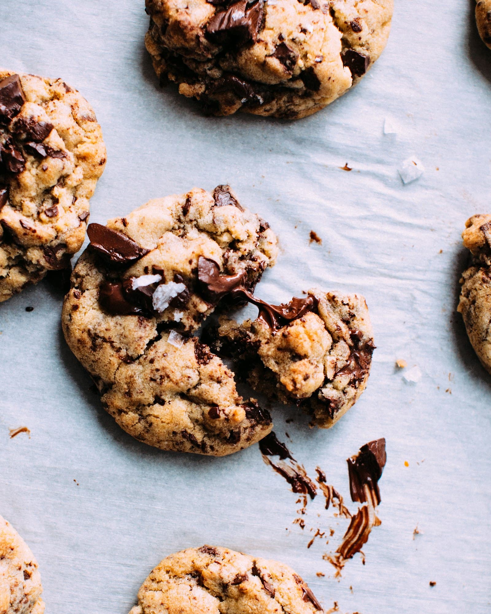 Galletas con chips de chocolate sin gluten (6 unidades)
